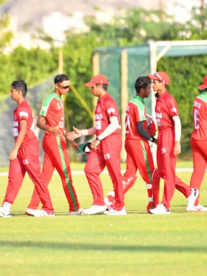 Oman down Bahrain to top group; Saudi Arabia’s Raza claims seven-for