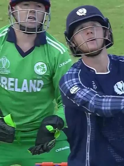 Leask is caught for 2 off Simi Singh