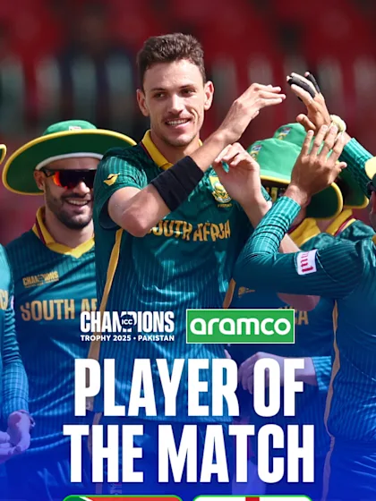 Logo of Marco Jansen's trio of wickets and catches | POTM Highlights | Champions Trophy 2025