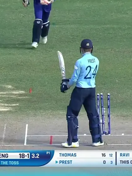 Ravi Kumar removes England captain for duck | ENG v IND | ICC U19 Men’s CWC 2022