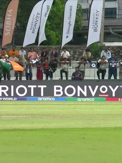 JJ Smit - Wicket - Pakistan vs Namibia