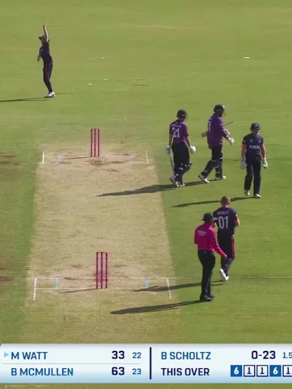 Mark Watt - Wicket - Scotland vs Namibia