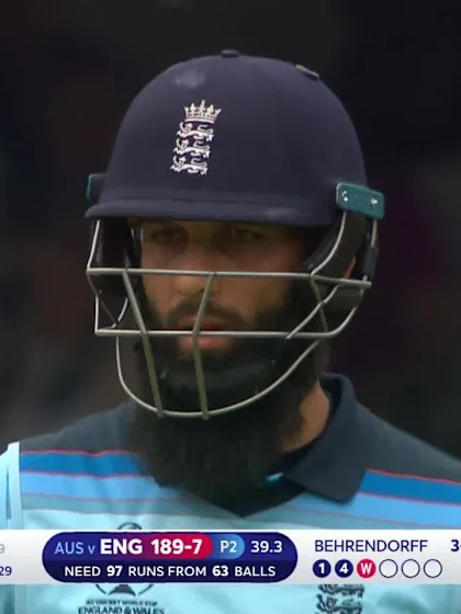 Logo of CWC19: ENG v AUS - Jason Behrendorff bowling highlights