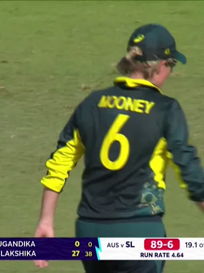 Logo of Sugandika Kumari - Wicket - Australia vs Sri Lanka