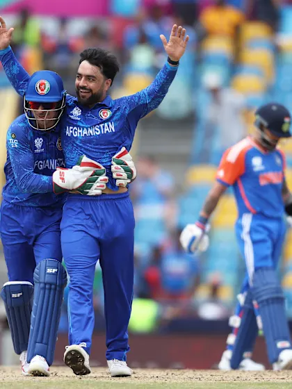 Logo of Rashid Khan gets the better of Virat Kohli | AFG v IND | T20WC 2024