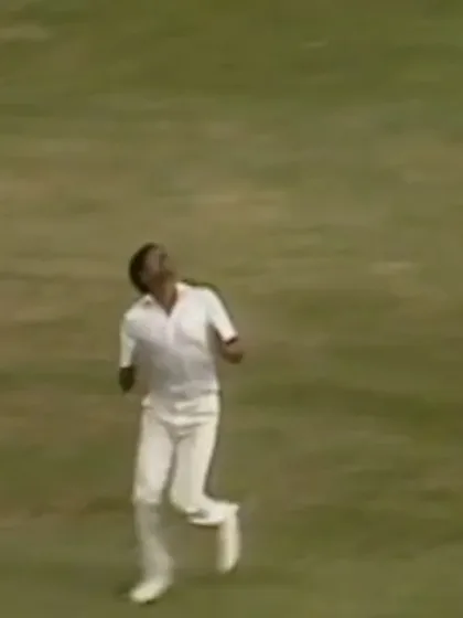 Logo of 1983 CWC | Kapil Dev's running catch to dismiss Viv Richards in the final