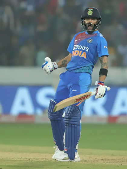 Virat Kohli's 94* leads India to stunning victory