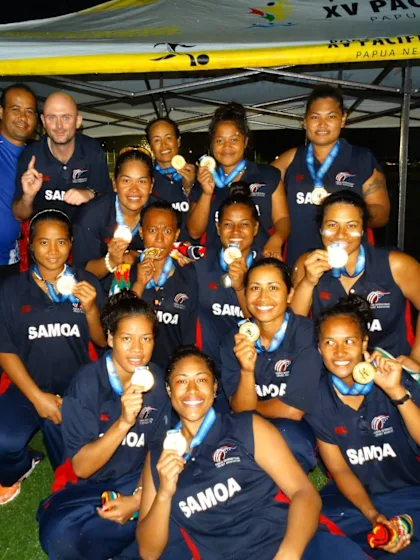 Samoa’s golden girls go for glory at home