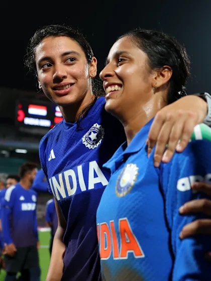 Behind the scenes from India's monumental semi-final win over Australia | CWC25