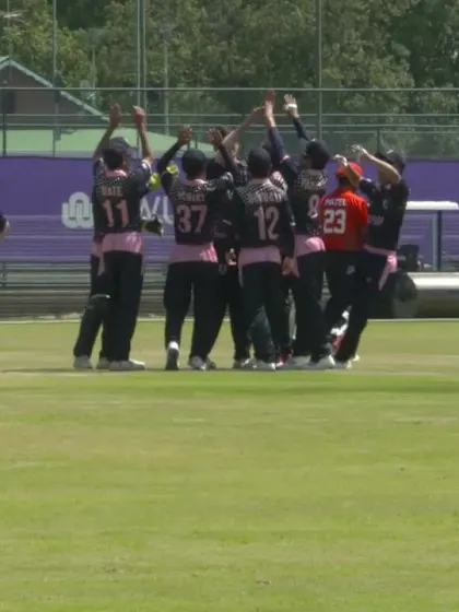 ICC U19 CWC: JPN v CAN – Kento Ota-Dobell takes a sharp return catch