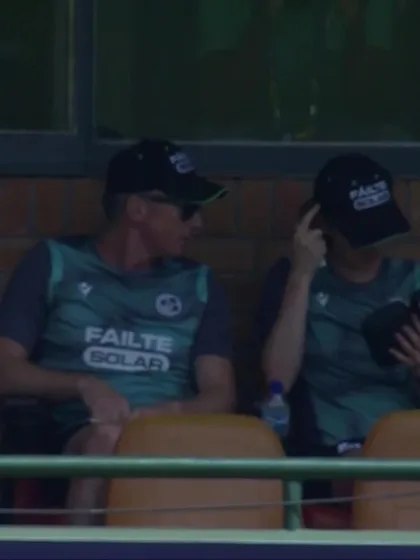 Osman Sadat - Wicket - Afghanistan vs Ireland