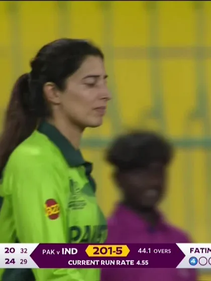 Sneh Rana - Wicket - India Women vs Pakistan Women