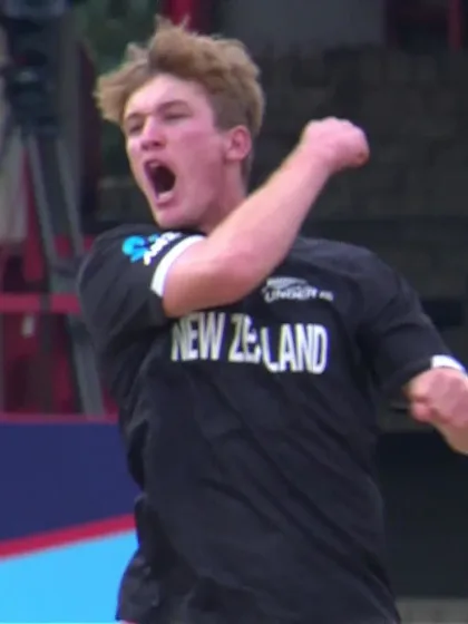 Logo of Oscar Jackson with a Bowled Out vs. Ireland