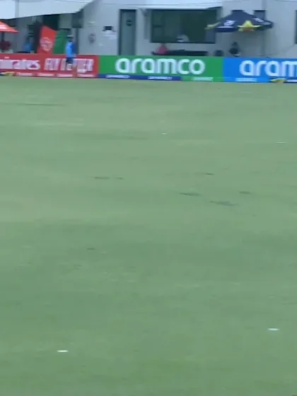 Khalid Ahmadzai with a Four vs. South Africa