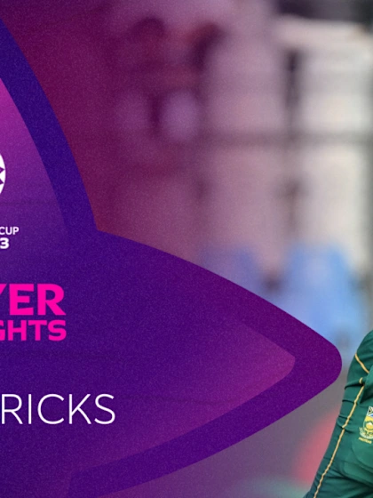 Hendricks's quickfire 85 builds a strong foundation | CWC23
