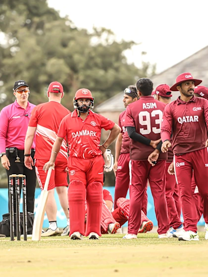Qatar v Denmark | Match Highlights | ICC CWC Challenge League A