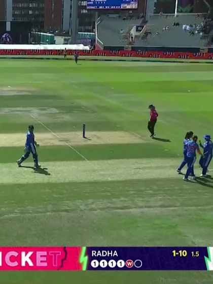 Sobhana Mostary - Wicket - India vs Bangladesh