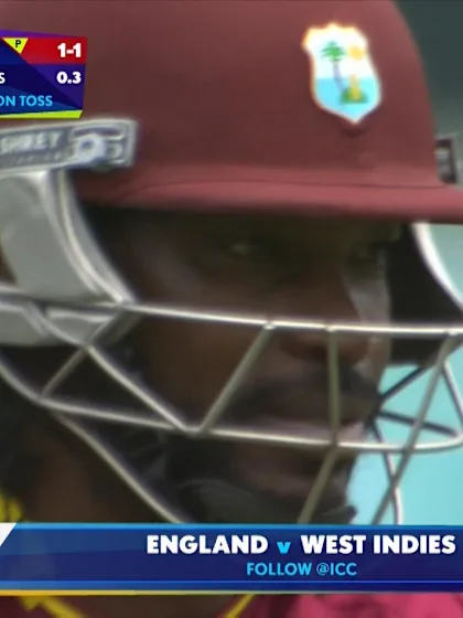 ENG vs WI –  gayle wicket