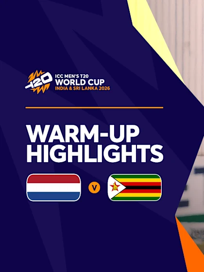 Zimbabwe off to a strong start | Match Highlights | T20WC 2026 Warm-up