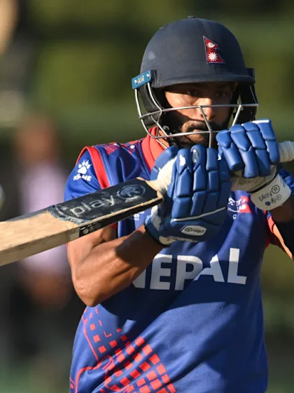 Aarif Sheikh revives Nepal chase with a fine fifty | CWC23 Qualifier