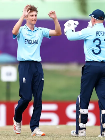 Josh Boyden claims another four-for | ENG v CAN | ICC U19 Men’s CWC 2022
