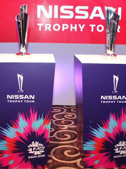 ICC World Twenty20 trophy departs on global journey on Sunday