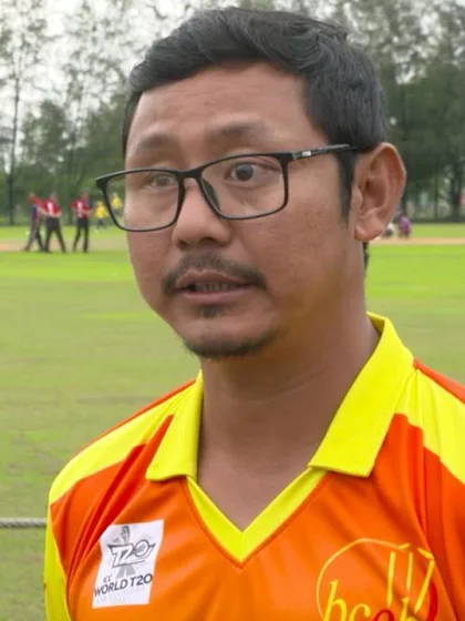ICC World T20 Asia Region Qualifier B: Interview with Bhutan coach Damber Singh Gurung before game against Myanmar