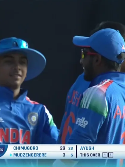 Simbarashe Mudzengerere - Wicket - Zimbabwe vs India