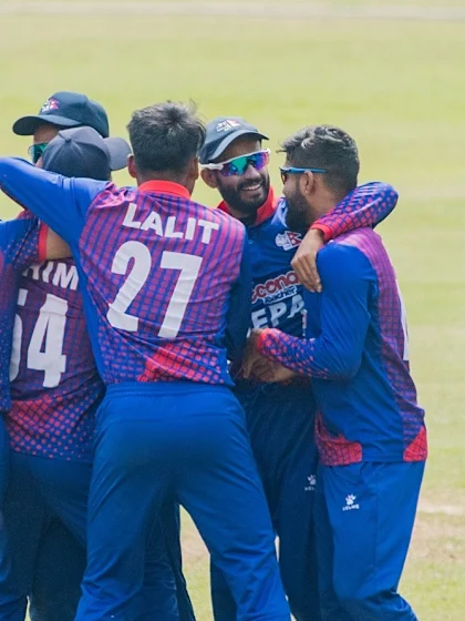 Nepal punch Qualifier ticket after beating UAE by DLS method