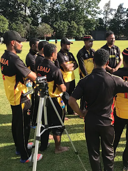 Samuels delivers masterclass to PNG's players