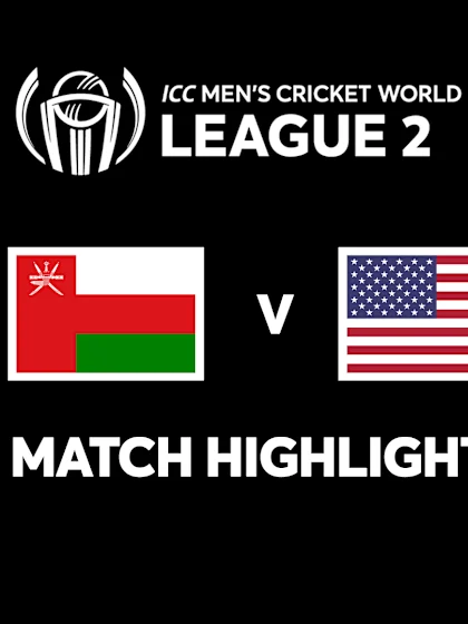 Logo of Oman v USA | CWC L2 2023-27 | Match Highlights