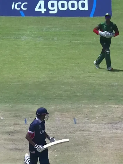 Ritvik Appidi - Wicket - Bangladesh vs USA