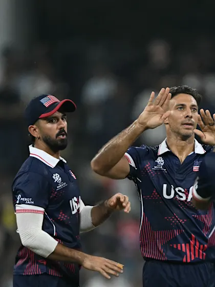 LIVE: USA peg Pakistan back with two quick wickets