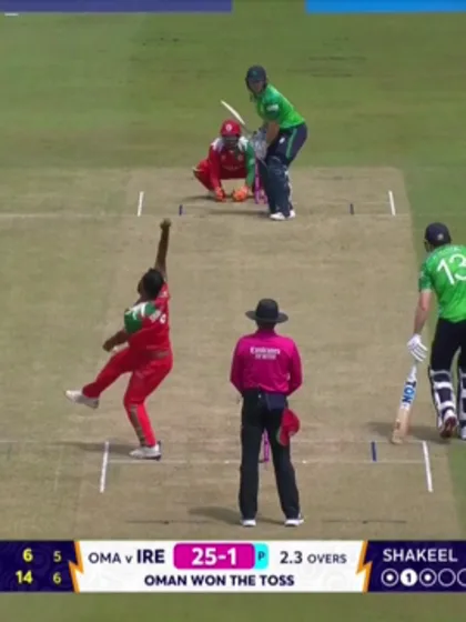 Aamir Kaleem holds onto a good catch | T20WC 2026