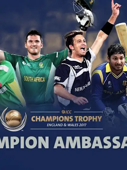 Stellar line-up as ICC announces Champions Trophy ambassadors