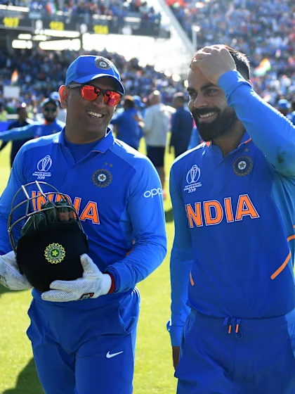 'End of an era' – cricketers pay tribute to mentor Dhoni