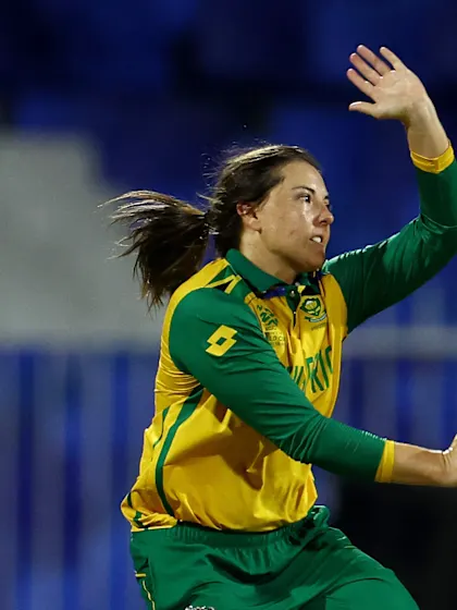 Sune Luus takes a beautiful catch off her own bowling | WT20WC 2024