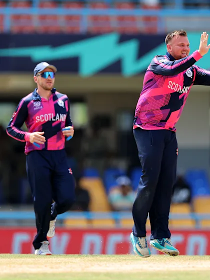 Logo of Mark Watt vs Khalid Kail | OMA v SCO | T20WC 2024
