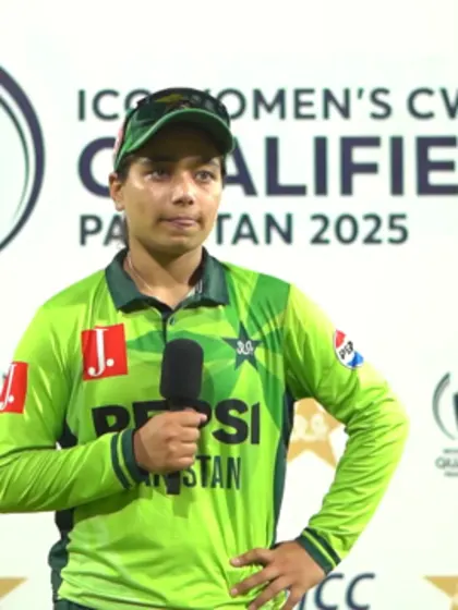 Fatima Sana post-match interview | WCWCQ 2025 | 17th April 2025