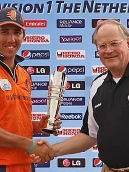 Tom Cooper named as ICC World Cricket League Division 1 player of the tournament