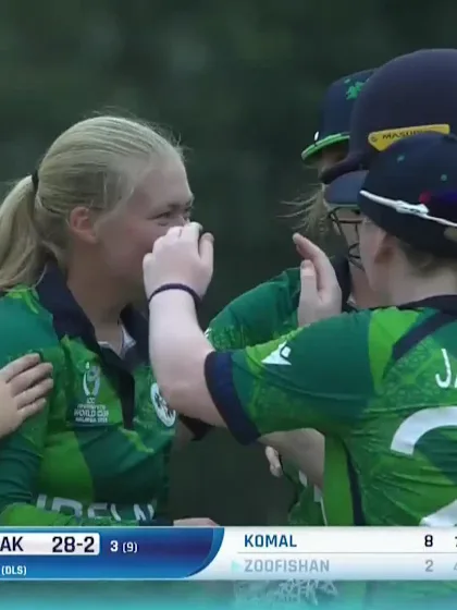 Logo of Z Ayyaz with a Batting vs Ireland Women Under-19