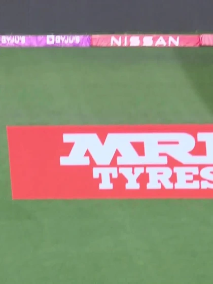 Logo of WICKET: King gets too far under a straight drive