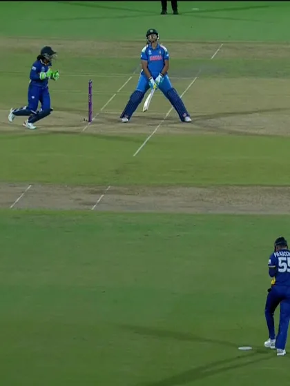 Richa Ghosh - Wicket - India Women vs Sri Lanka Women