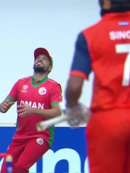 Logo of Vikram Singh - Wicket - Netherlands vs Oman