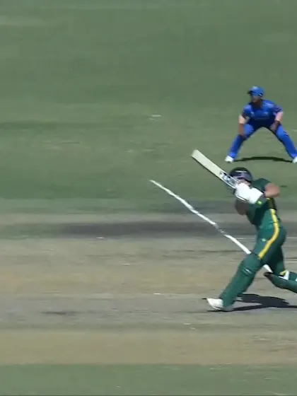 J van Schalkwyk with a Six vs. Tanzania