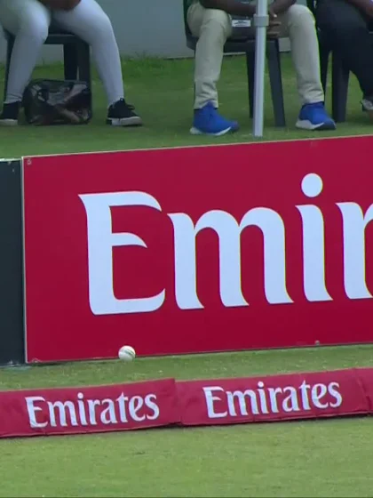 Thomas Rew with a Four vs. India