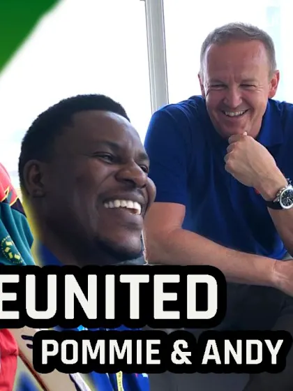 ICC U19 CWC: Pommie Mbangwa and Andy Flower reminisce over their playing days together