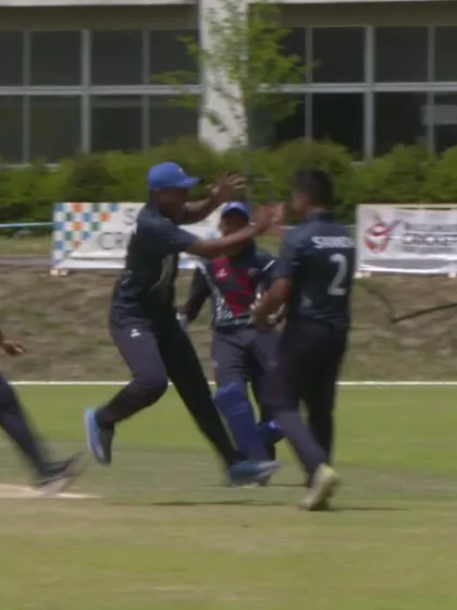 ICC U19 CWC EAP Qualifier: Samoa v Fiji, Joela Tamani run out