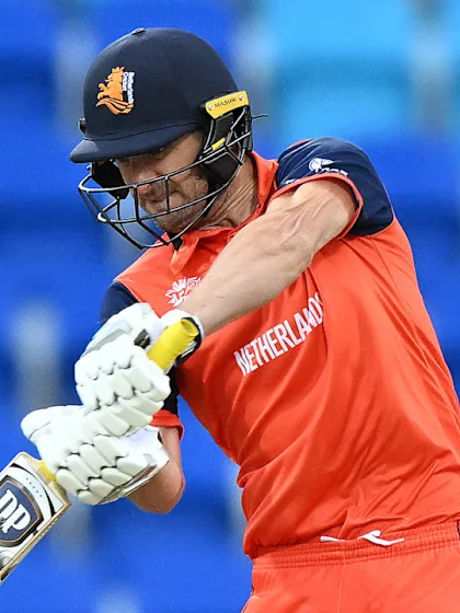 Logo of Colin Ackermann: '360 player' absorbing pressure for Netherlands | T20WC 2022