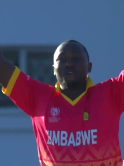 Logo of Jason Holder - Wicket - Zimbabwe vs West Indies